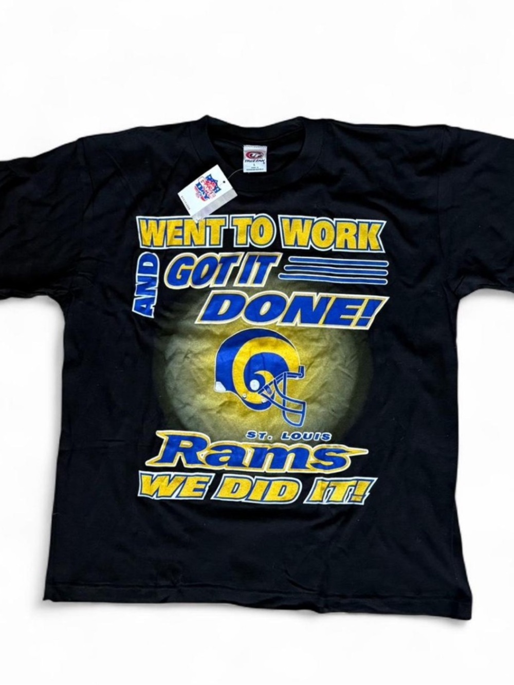 St. Louis Rams 'Went to Work and Got It Done' Graphic Tee - brand new with tags